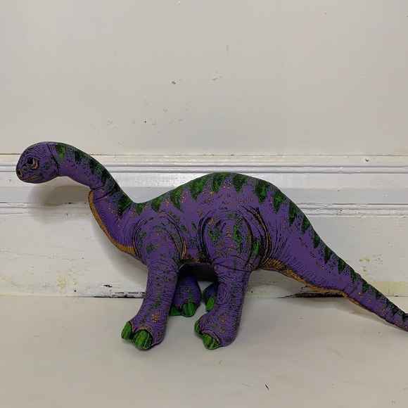 Vintage 92 Applause Dino Standing Stuffed Animal